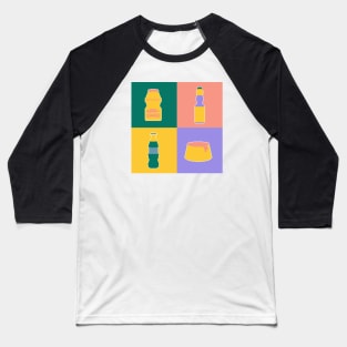 Snack Pixel Art Retro Baseball T-Shirt